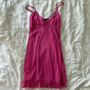 3 for $20⭐️ Forever 21 Pink Lace Trim Dress